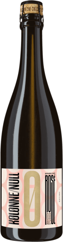 18,95 € Бесплатная доставка | Розовое вино Kolonne Null Trocken — Сухое Rosé — Розе Q.b.A. Rheinhessen Rheinhessen Германия 75 cl Без алкоголя