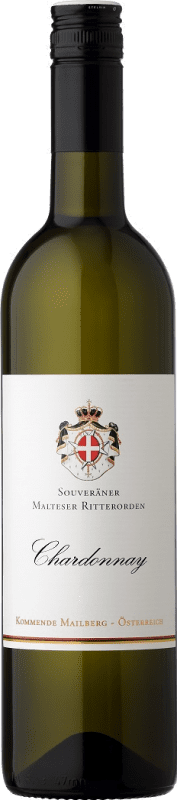 18,95 € 送料無料 | 白ワイン Schloßweingut Malteser Ritterorden Trocken — 辛口 D.A.C. Weinviertel オーストリア Chardonnay — シャルドネ 75 cl