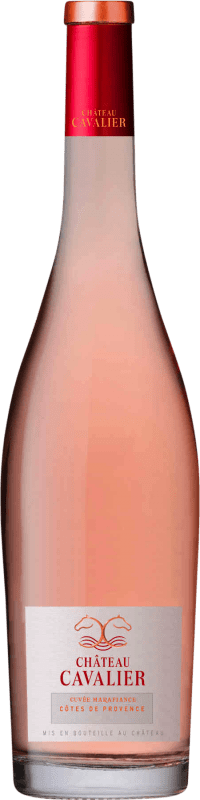 24,95 € 送料無料 | ロゼワイン Castel Châteaux & Grands Crus Château Cavalier Marafiance Trocken — 辛口 Cuvée A.O.C. Côtes de Provence プロヴァンス フランス Syrah — シラー, Garnacha — グルナッシュ, Cabernet Sauvignon — カベルネ・ソーヴィニヨン, Mourvèdre — ムールヴェードル, Cinsault — サンソー, Sémillon — セミヨン 75 cl