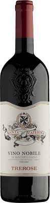 24,95 € Kostenloser Versand | Rotwein Tenuta Tre Rose Santa Caterina Trocken D.O.C.G. Vino Nobile di Montepulciano Toskana Italien Sangiovese 75 cl