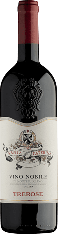 24,95 € Envío gratis | Vino Tinto Tenuta Tre Rose Santa Caterina Trocken — Seco D.O.C.G. Vino Nobile di Montepulciano Toscana Italia Sangiovese 75 cl