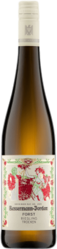 24,95 € Бесплатная доставка | Белое вино Dr. Von Basserman-Jordan Forst Trocken — Сухое Q.b.A. Pfälz Пфальце Германия Riesling — Рислинг 75 cl