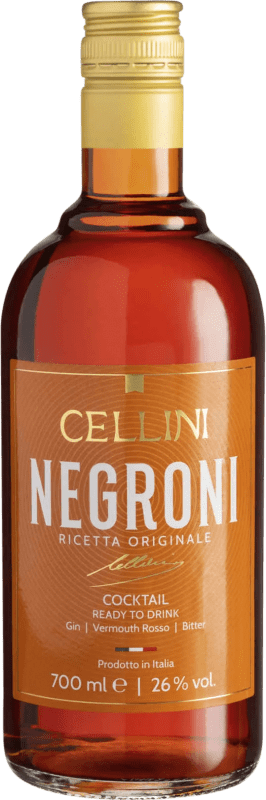 24,95 € Envoi gratuit | Vermouth Cellini Trocken — Sec Rosso — Rouge Sicile Italie 70 cl Negroni