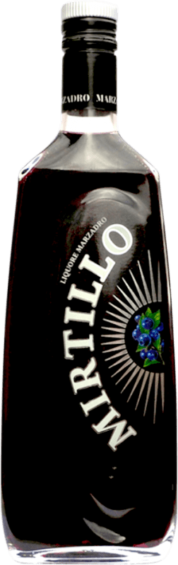 27,95 € Envio grátis | Licores Marzadro Trocken — Seco Trentino Itália 70 cl Mirtillo — Mirtilos