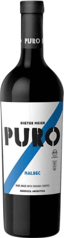 29,95 € 免费送货 | 红葡萄酒 Dieter Meier Puro Trocken — 干型 I.G. Mendoza 门多萨 阿根廷 Malbec — 马尔贝克 75 cl