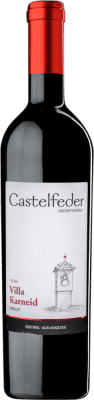 28,95 € Envio grátis | Vinho Tinto Castelfeder Villa Karneid Trocken — Seco Tirol del Sur Itália Merlot 75 cl