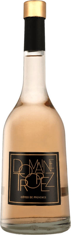 24,95 € Envio grátis | Vinho Rosé Domaine Tropez Trocken — Seco Rosé A.O.C. Côtes de Provence Provença França Syrah, Garnacha — Grenache, Cabernet Sauvignon, Cinsault 75 cl