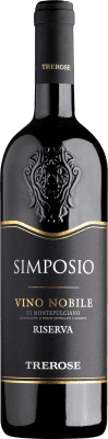 43,95 € 送料無料 | 赤ワイン Tenuta Tre Rose Simposio Trocken — 辛口 レセルバ D.O.C.G. Vino Nobile di Montepulciano トスカーナ イタリア Prugnolo Gentile 75 cl
