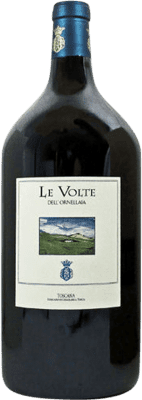343,95 € 送料無料 | 赤ワイン Ornellaia Le Volte Trocken — 辛口 I.G.T. Toscana トスカーナ イタリア Merlot — メルロー, Cabernet Sauvignon — カベルネ・ソーヴィニヨン, Sangiovese — サンジョヴェーゼ インペリアル・マチュザレムボトル 6 L
