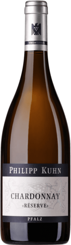 58,95 € Envío gratis | Vino Blanco Philipp Kuhn Laumersheimer Trocken — Seco Reserva Q.b.A. Pfälz Pfälz Alemania Chardonnay 75 cl