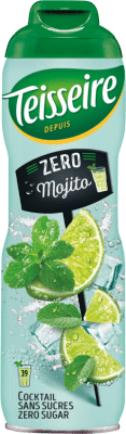 8,95 € Spedizione Gratuita | Sciroppo per Cocktail Teisseire Zero Senza Zucchero Francia 60 cl Mojito