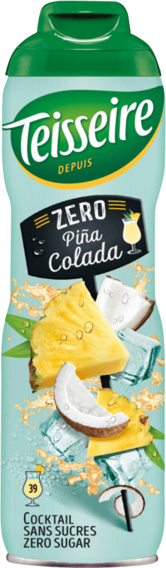 8,95 € Spedizione Gratuita | Sciroppo per Cocktail Teisseire Zero Senza Zucchero Francia 60 cl Piña Colada