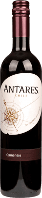6,95 € 免费送货 | 红葡萄酒 Santa Carolina Antares Trocken — 干型 I.G. Valle del Maule 莫勒谷 智利 Carmenère — 佳美娜 75 cl