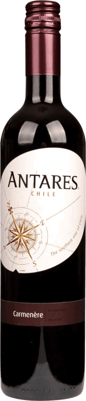 5,95 € Free Shipping | Red Wine Santa Carolina Antares Trocken — Dry I.G. Valle del Maule Maule Valley Chile Carmenère 75 cl