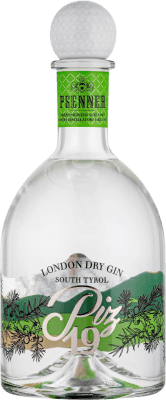 74,95 € Envoi gratuit | Genièvre Gin Psenner Piz 19 Golf Trocken — Sec Édition Limitée Tirol del Sur Italie 70 cl