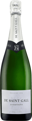 45,95 € Envío gratis | Espumoso Blanco Saint Gall Extra Brut Grand Cru, Blanc de Blancs A.O.C. Champagne Champagne Francia Chardonnay 75 cl