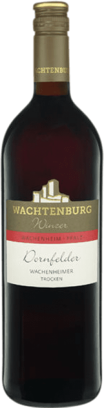 9,95 € Envio grátis | Vinho Tinto Wachtenburg Winzer Wachenheimer Trocken — Seco Q.b.A. Pfälz Pfälz Alemanha Dornfelder 1 L
