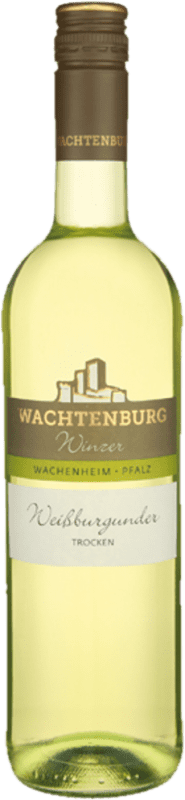 6,95 € Envio grátis | Vinho Branco Wachtenburg Winzer Winzerstolz Trocken — Seco Q.b.A. Pfälz Pfälz Alemanha Pinot Branco 75 cl