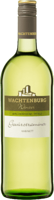 10,95 € Бесплатная доставка | Белое вино Wachtenburg Winzer Q.b.A. Pfälz Пфальце Германия Gewürztraminer — Гевюрцтраминер 1 L Fruity — Фруктовый