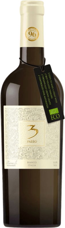 14,95 € Kostenloser Versand | Weißwein Cielo e Terra Tre Passo Trocken I.G.T. Puglia Apulien Italien Chardonnay, Fiano Bio — Nachhaltig 75 cl