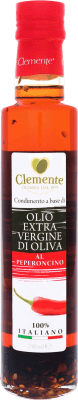 10,95 € Spedizione Gratuita | Olio d'Oliva Stuppiello EVO Extra Vergine Italia Bottiglietta 25 cl Peperoncino