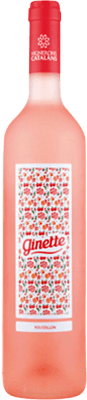 13,95 € 送料無料 | ロゼワイン Vignerons Catalans Ginette Trocken — 辛口 Rosé — ロゼ A.O.C. Côtes du Roussillon ラングドックルシヨン フランス Syrah — シラー, Garnacha — グルナッシュ 75 cl