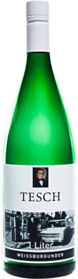 9,95 € Бесплатная доставка | Белое вино Tesch Trocken — Сухое Q.b.A. Nahe Nahe Германия Pinot Blanc — Пино Блан 1 L