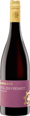 14,95 € Envio grátis | Vinho Tinto Hammel Freiheit Trocken — Seco Q.b.A. Pfälz Pfälz Alemanha Pinot Noir, Saint Laurent, Dornfelder 75 cl