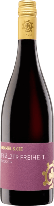 14,95 € Spedizione Gratuita | Vino Rosso Hammel Freiheit Trocken — Secco Q.b.A. Pfälz PFALZ Germania Pinot Nero, Saint Laurent, Dornfelder 75 cl