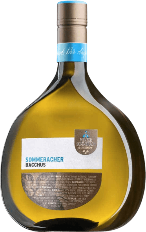 14,95 € Envío gratis | Vino Blanco Sommerach Halbtrocken — Semiseco Q.b.A. Franken Franken Alemania Bacchus 75 cl