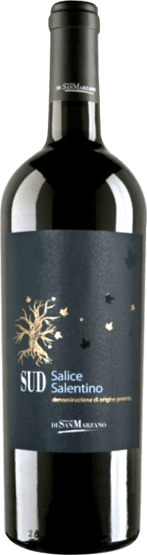 14,95 € Envío gratis | Vino Tinto San Marzano SUD Trocken — Seco D.O.C. Salice Salentino Puglia Italia Malvasía, Negroamaro 75 cl