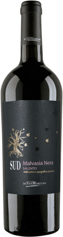 14,95 € Envío gratis | Vino Tinto San Marzano SUD Trocken — Seco I.G.T. Puglia Puglia Italia Malvasía 75 cl