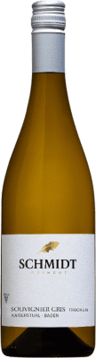 8,95 € Free Shipping | White Wine Weingut Schmidt Trocken — Dry I.G. Baden Baden Germany Sauvignon Gris 75 cl