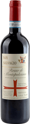 17,95 € 送料無料 | 赤ワイン Tenuta San Salvagio Trocken — 辛口 D.O.C. Rosso di Montepulciano トスカーナ イタリア Sangiovese — サンジョヴェーゼ, Prugnolo Gentile 75 cl