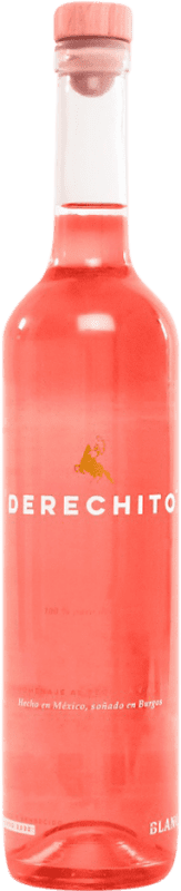 66,95 € Free Shipping | Tequila Derechito Rosé, Limited Edition Mexico 70 cl