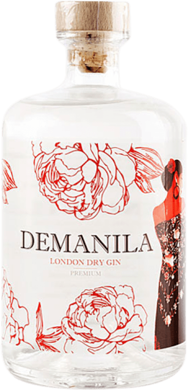 31,95 € Бесплатная доставка | Джин Demanila Сообщество Мадрида Испания 70 cl