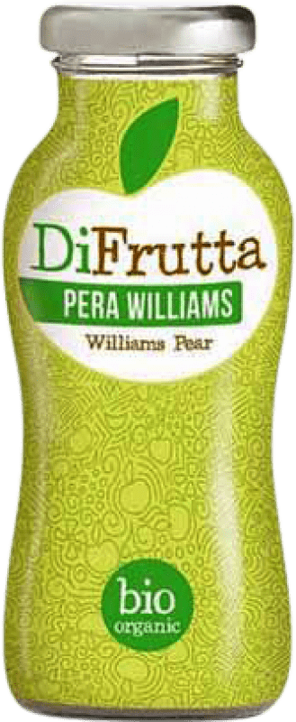 59,95 € Envio grátis | Caixa de 24 unidades Sumo DiFrutta Itália Bio — Ecológico Garrafinha 20 cl Nectar — Néctar, Pera Williams — Pêra Williams