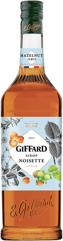 15,95 € Envio grátis | Xarope para Cocktail Giffard França 1 L Noisette — Avelã