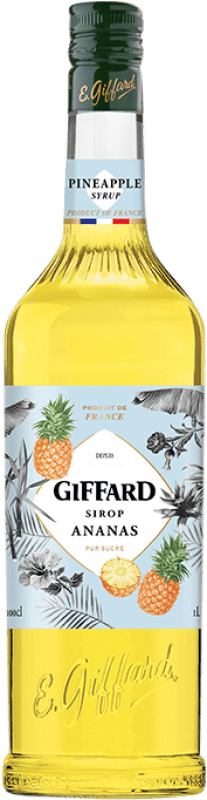 15,95 € Envio grátis | Xarope para Cocktail Giffard França 1 L Ananas — Ananás