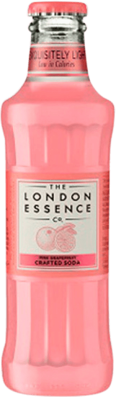 49,95 € Kostenloser Versand | 24 Einheiten Box Mixer The London Essence Großbritannien Kleine Flasche 20 cl Pink Grapefruit — Rosa Grapefruit, Soda