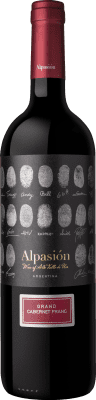32,95 € Spedizione Gratuita | Vino Rosso Alpasion Gran I.G. Mendoza Mendoza Argentina Cabernet Franc 75 cl