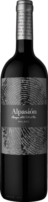 22,95 € Spedizione Gratuita | Vino Rosso Alpasion I.G. Mendoza Mendoza Argentina Malbec 75 cl