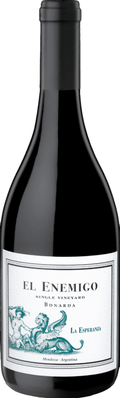 26,95 € Envío gratis | Vino Tinto Aleanna El Enemigo La Esperanza Single Vineyard — Parcela Única I.G. Mendoza Mendoza Argentina Bonarda 75 cl