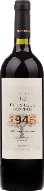25,95 € Kostenloser Versand | Rotwein El Esteco Old Vines — Alte Reben I.G. Valle de Cafayate Tal von Cafayate Argentinien Malbec 75 cl