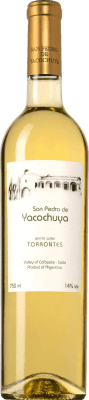 19,95 € 免费送货 | 白葡萄酒 San Pedro de Yacochuya I.G. Valle de Cafayate 卡法亚特山谷 阿根廷 Torrontés — 托龙特斯 75 cl