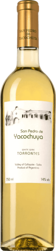 19,95 € 免费送货 | 白葡萄酒 San Pedro de Yacochuya I.G. Valle de Cafayate 卡法亚特山谷 阿根廷 Torrontés — 托龙特斯 75 cl