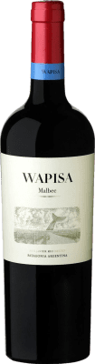19,95 € Free Shipping | Red Wine Wapisa I.G. Patagonia Patagonia Argentina Malbec 75 cl