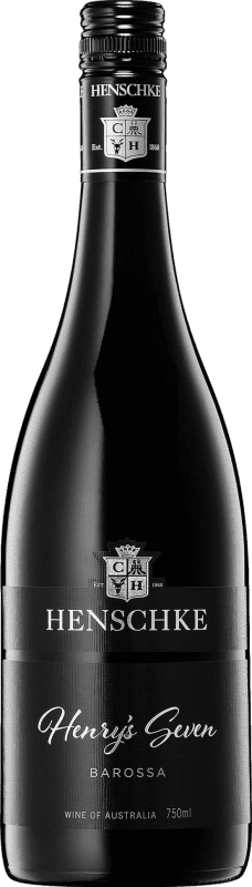 51,95 € Бесплатная доставка | Красное вино Henschke Henry's Seven I.G. Barossa Valley Долина Баросса Австралия Syrah — Сира, Garnacha — Гренаш, Mourvèdre — Мурведр, Viognier — Вионье 75 cl