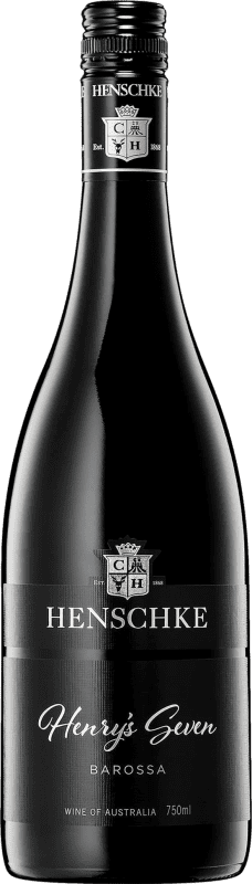 38,95 € Envoi gratuit | Vin Rouge Henschke Henry's Seven I.G. Barossa Valley Barossa Valley Australie Syrah, Garnacha — Grenache, Mourvèdre, Viognier 75 cl