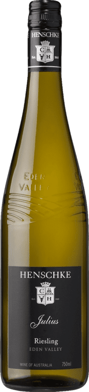 65,95 € 免费送货 | 白葡萄酒 Henschke Julius I.G. Eden Valley 巴罗莎谷 澳大利亚 Riesling — 雷司令 75 cl